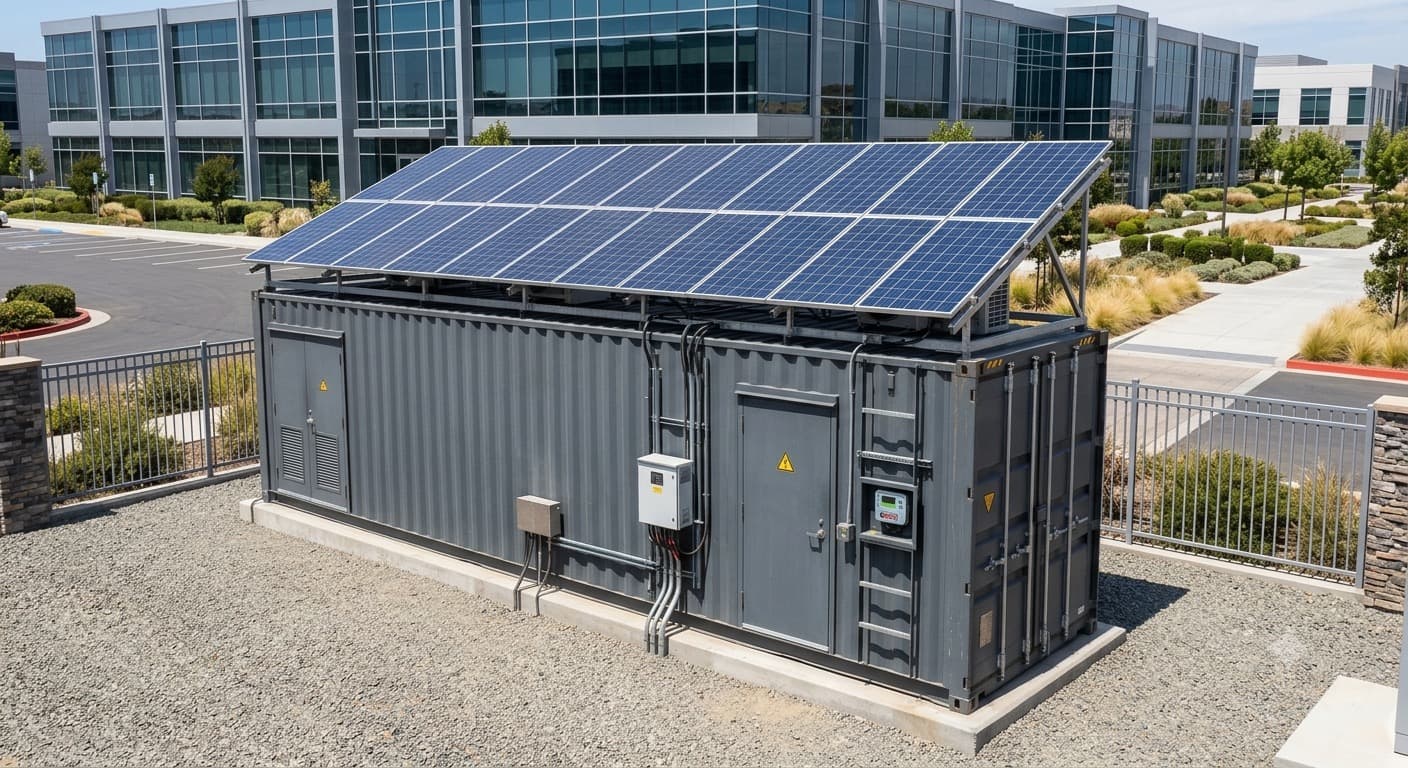 Commercial Solar Battery System